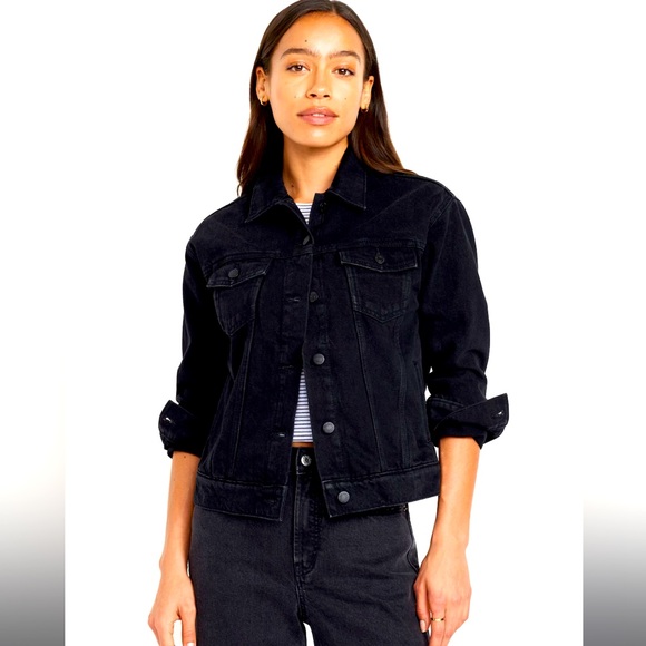 Old Navy Jackets & Blazers - Classic Black Denim Jacket